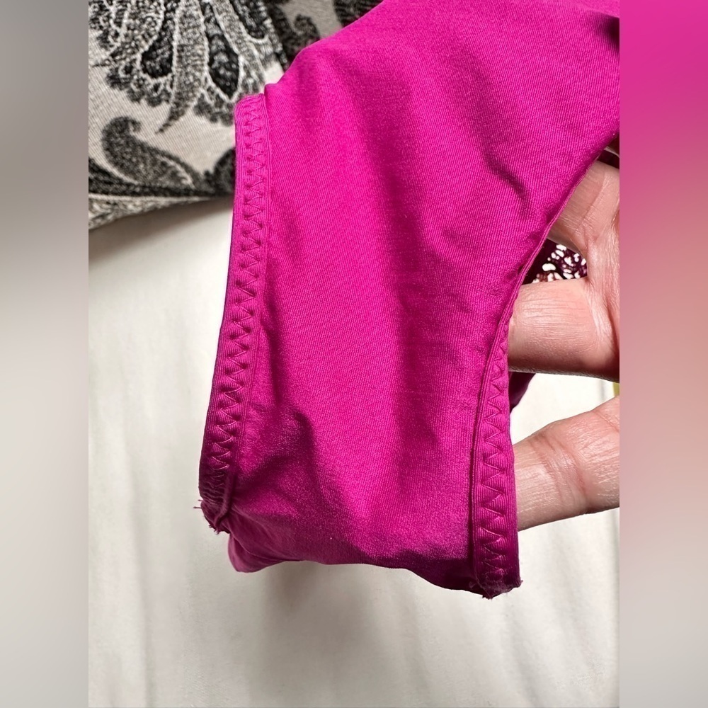 BECCA by Rebecca Virtue Becca Virtue Hipster Bottom, XS/XP Pink Crochet 3477 - Picture 11 of 11